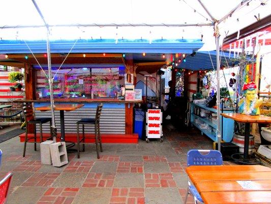 Bar in the outdoor area