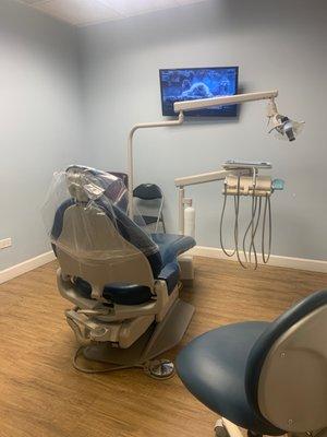 Here at my dentist appointment!