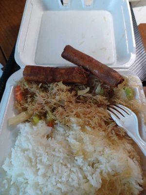 Lumpia and Pancit