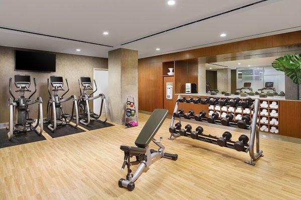 Stay fit while traveling! Our New York City hotel offers cardio equipment, weight machines, dumbbells and no excuses.