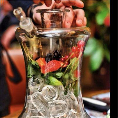 All our hookahs come with fruits in the base to enhance the flavor