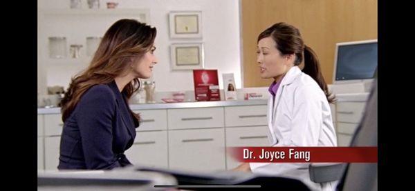 Dr. Joyce Fang Inouye accolades includes being in a National Ad campaign with Actress Brooke Shields.