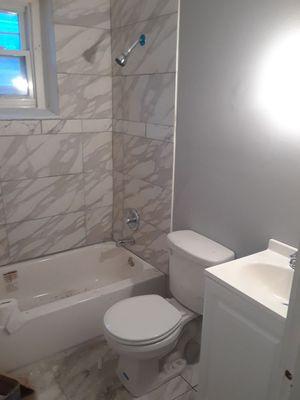 Tile bathrooms upgrades