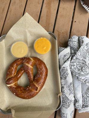 Pretzel and Pub Cheese