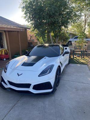 Vehicle corvette new key