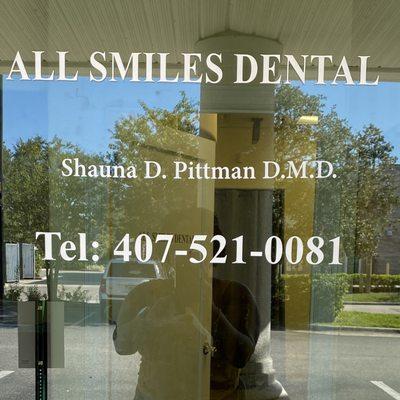 Let's welcome Dr. Shauna Pittman, the new owner of All Smiles Dental!