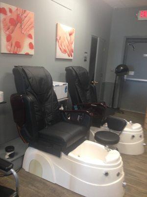 Pedicure Chairs at Merle Norman Salon/Spa Albemarle