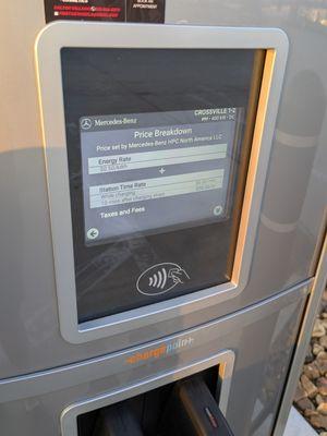 Mercedes-Benz Charging Station at Buc-ee's, Crossville