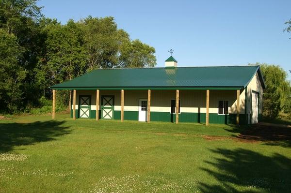 Picture of a barn that we have constructed.