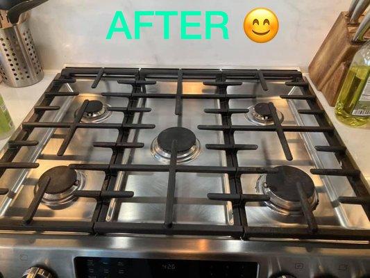 We can have your stove top looking like this for you :)