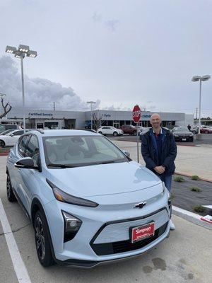 Chevrolet Bolt EUV (Ice Blue Metallic)