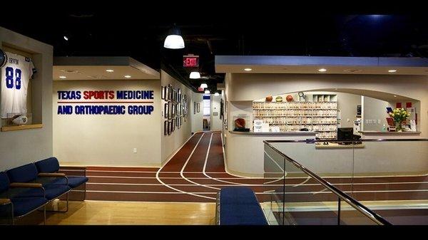 Texas Sports Medicine Front Office Check-in