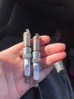 Supposedly NEW spark plugs. Paid $230 for this.