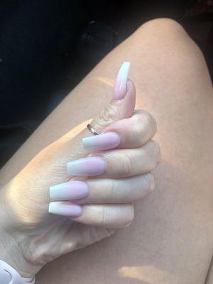 Ombré manicure