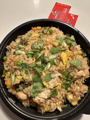 Pineapple fried rice with chicken from Hot Lips