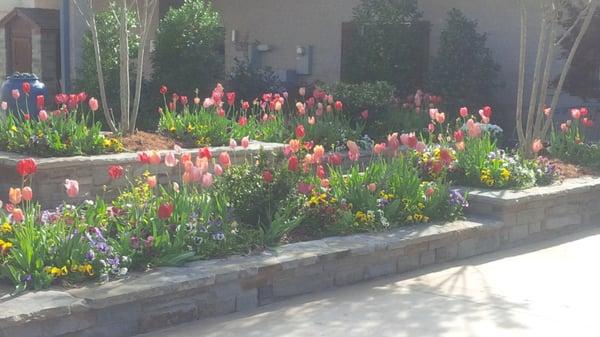 Gardens at the INTEGRIS Hospice House.