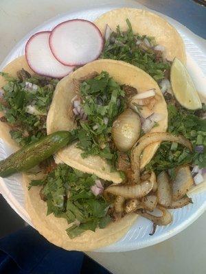 Tacos de lengua