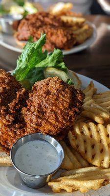 Nashville hot chicken