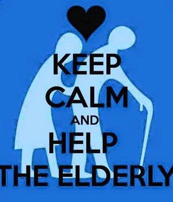 We honor the elderly...