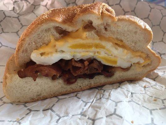 Bacon egg and cheese