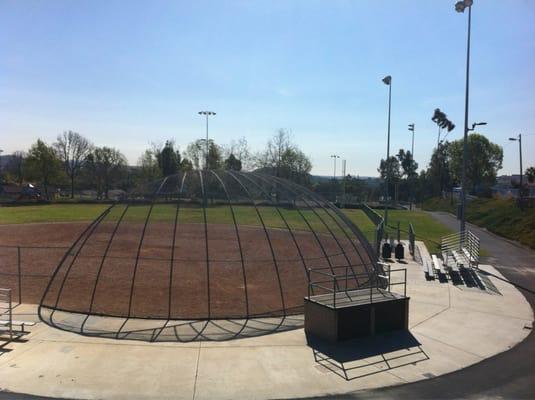 One of the baseball fields, they have two :)