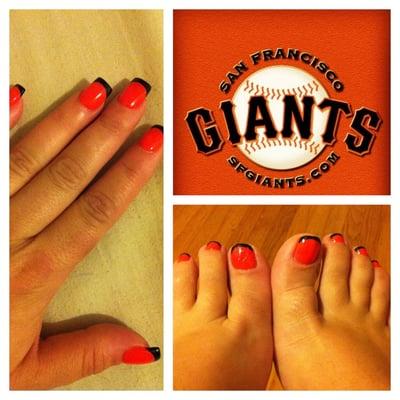 Giants colors!