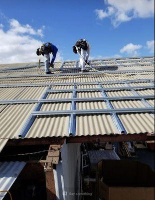 Sub Purling Roof System.