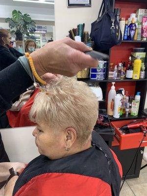 Corte y color