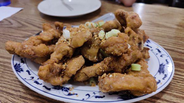 Salt and pepper pork.