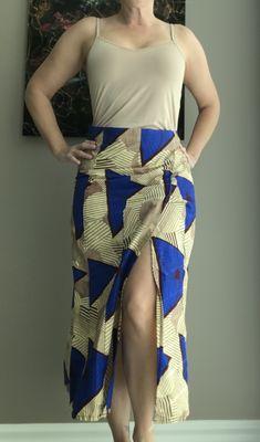 Maria practically remade this skirt I purchased in Uganda