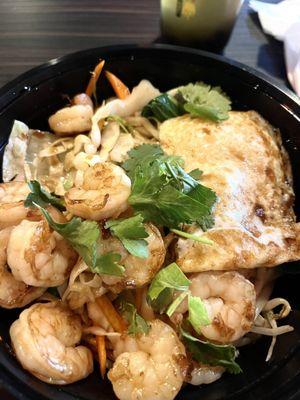 Comfy: (Asian Fried Egg Bowl: Teriyaki Shrimp Add-On)