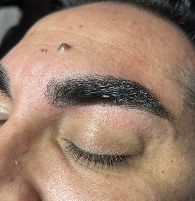 Full eyebrow wax $20
After