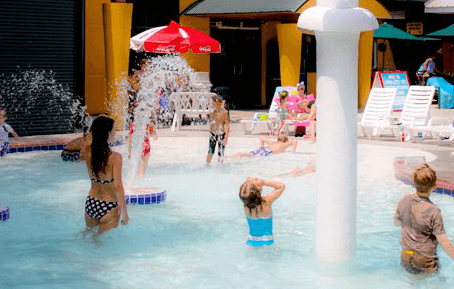 Family Splash Pool plus three other heated pools.