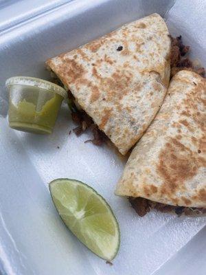 Chicken quesadilla