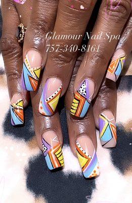 Amazing Nail Art Designs. Call to reserve your spot.