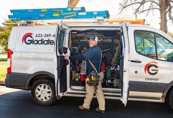 At Gladiate Air, we specialize in all HVAC, heater repair, AC installation, residential & commercial AC & all maintenance  and repairs.