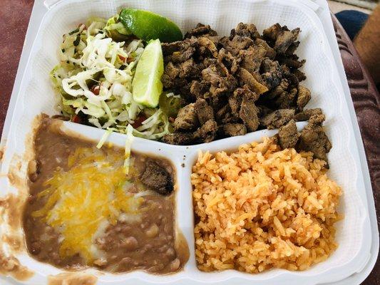 Carne Asada Plate