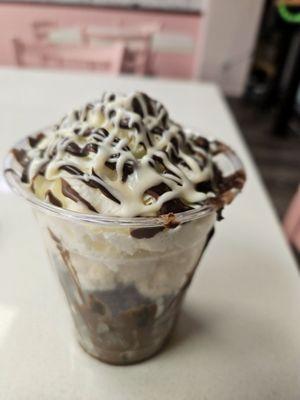 Brownies Ice Cream Cup