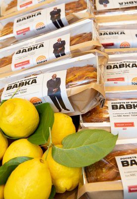 Pockets of Sunshine Babka - collaboration with Al Roker