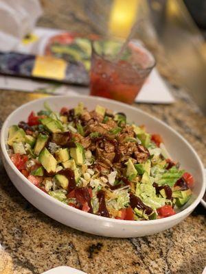 The Original BBQ Chicken Chopped Salad with Avocado