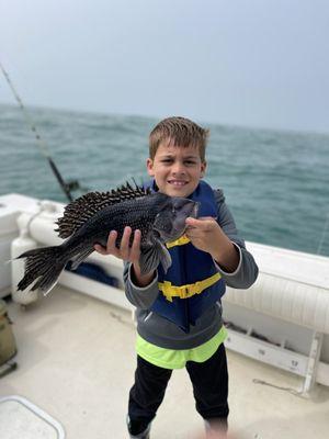 Big Black Sea bass