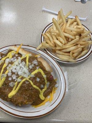 Coneys and fries