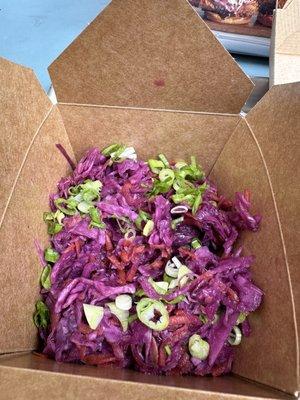 Red Cabbage Slaw