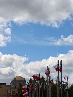 Is it me or does that hole in the clouds look like Texas?