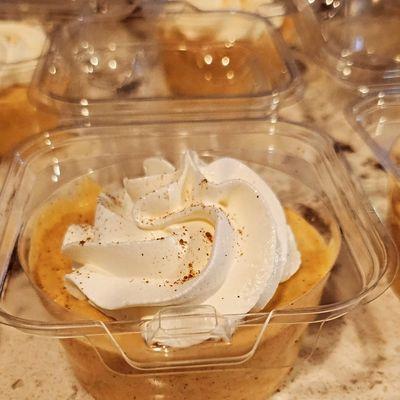 Pumkin mouse dessert cups 6oz