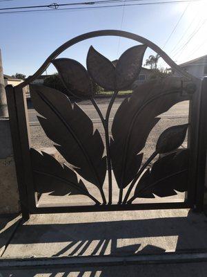 Exotic gates make a beautiful entrance