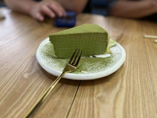 Matcha layer cake