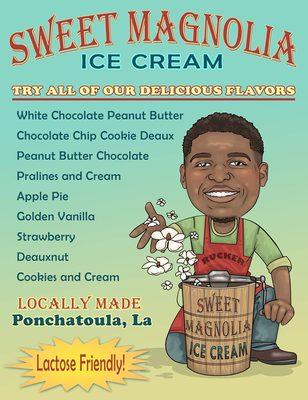 A list of our flavors, minus Maple Bacon Brown Sugar, Honey, and Chocolate Covered Deauxnut.