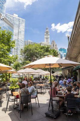 Riverwalk dining