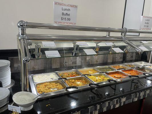 Lunch Buffett, many options